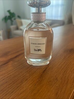 Coach Dreams  — Pale Pink Glass Bottle